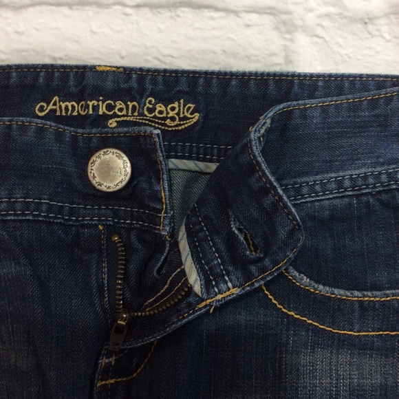 American eagle denim skirt distressed mini - Picture 4 of 7